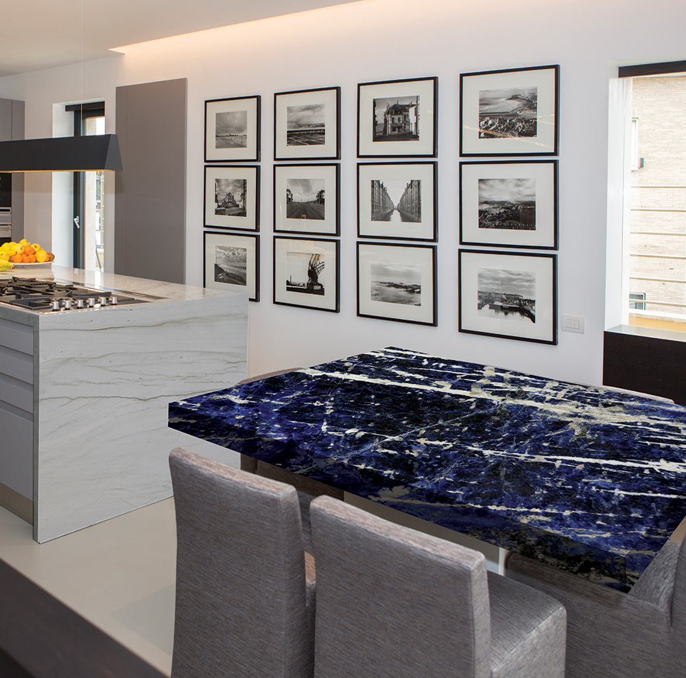 Sodalite Blue e Mont Blanc